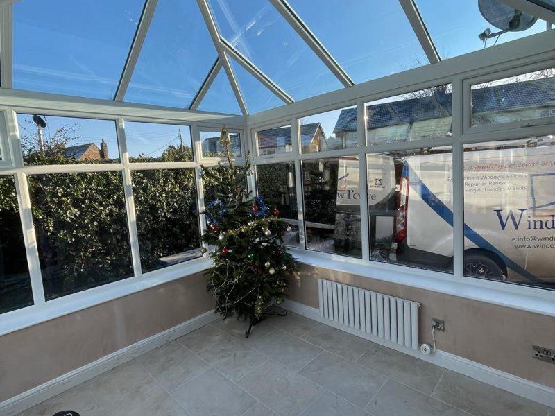 glass roof conservatory