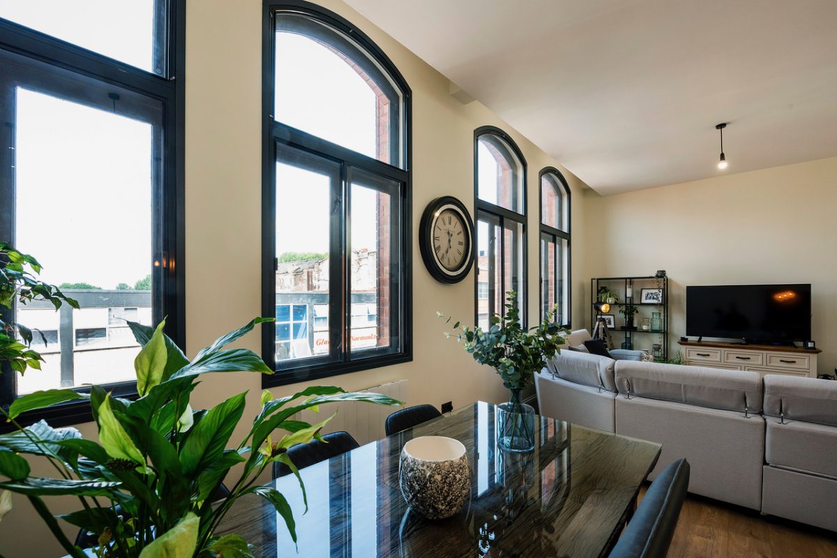 black windows