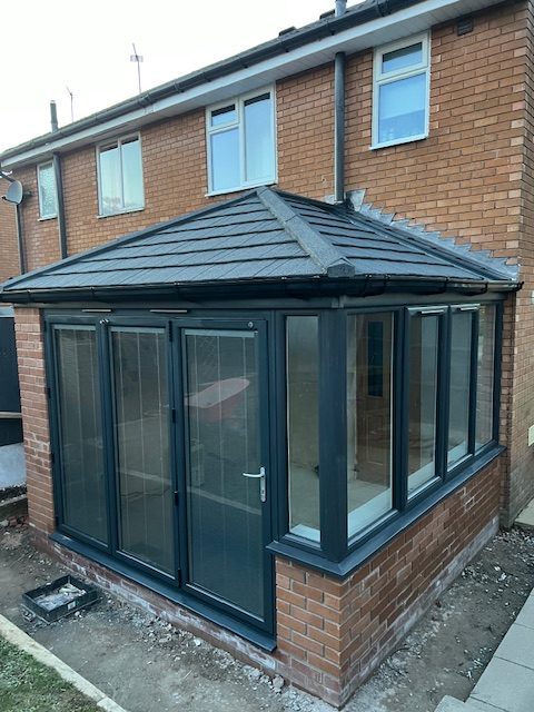 icotherm tiled conservatory roof