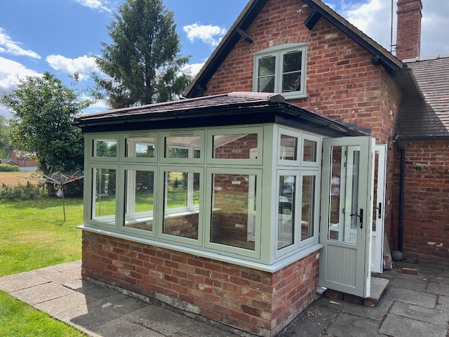 Tiled conservatory roofs