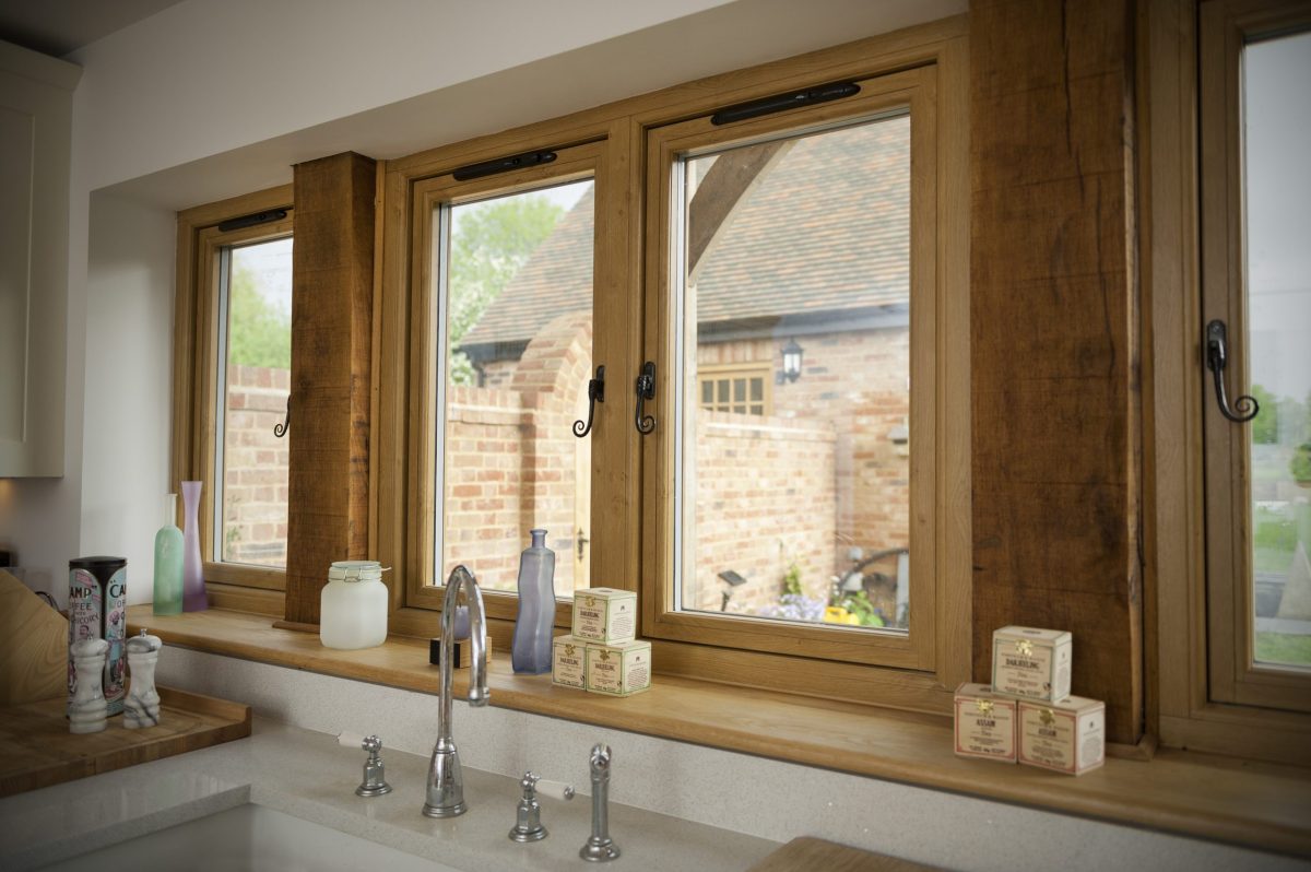 timber flush casement window