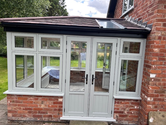 icotherm tiled conservatory roof