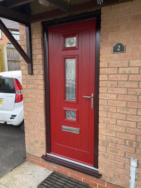 red composite door window revive